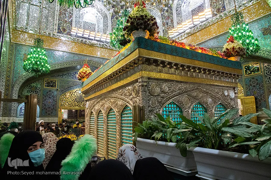 Imam Reza Mausoleum on Eve of Birth Anniversary