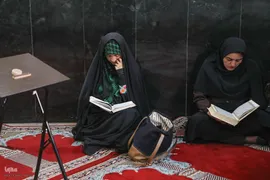 محفل انس با قرآن در مسجد سیدالشهدا