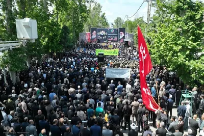 قدردانی مردم ارومیه از رئیس جمهور‎ شهید