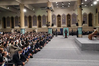 دیدار جمعی از کارگران با رهبر انقلاب