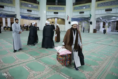 مراسم معنوی اعتکاف در تبریز