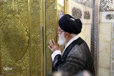 مراسم غبارروبی مضجع شریف ثامن‌الحجج حضرت امام رضا علیه‌السلام