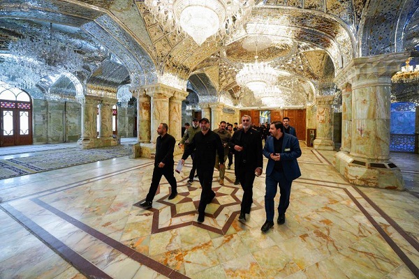 آمادگی آستان علوی و حسینی برای برگزاری مراسم تشییع رهبر شهید + فیلم آمادگی آستان علوی و حسینی برای برگزاری مراسم تشییع رهبر شهید + فیلم