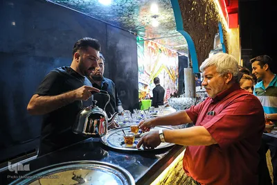 ایستگاه صلواتی در میدان فلسطین
