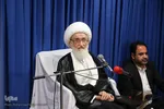 دیدار جمعی از مدیران استان همدان با آیت‌الله «نوری همدانی»