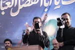 دریای عشق به عباس(ع) در خیابان‌ های تکاب‎