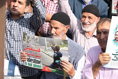 راهپیمایی مردم اصفهان در حمایت از مقاومت فلسطین