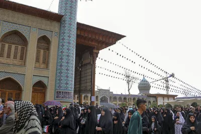 سومین حرم اهل بیت(ع) در عزای رهبر شهید