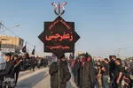آئین نمادین ورود قافله امام حسین(ع) به دشت کربلا
