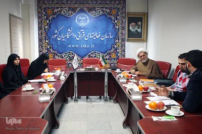 بازدیداحمد آکوچکیان رئیس مرکز تحقیقات استراتژیک توسعه (رشد)از خبرگزاری بین المللی قرآن
