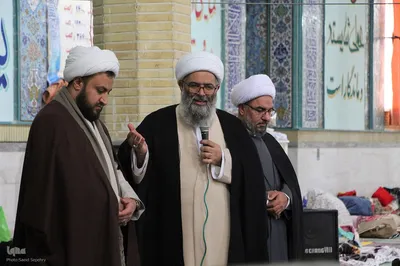 اولین روز اعتکاف در ملایر