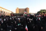 مراسم عزاداری شام غریبان رهبر شهید در تبریز