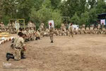 مراسم پایان دوره ۱۱۶ تکاور نزاجا در فارس