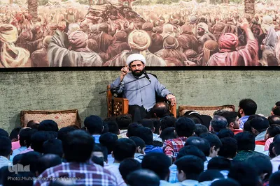 جشن عید غدیر در محله باغ فیض تهران