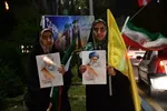اجتماع دانشگاهیان دانشگاه تبریز در حمایت از آرمان‌های انقلاب