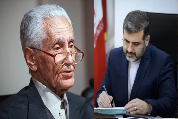 پیام تسلیت وزیر ارشاد برای درگذشت پدر ویراستاری نوین ایران