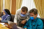 دیدار عنایت الله رحیمی استاندار فارس با خبرنگاران