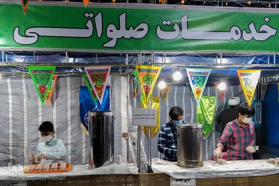 برپایی موکب ولایت به مناسبت عید غدیر در شیراز