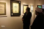 گشایش نمایشگاه آثار جشنواره ملی خوشنویسی رضوی در بیرجند