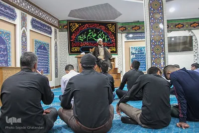 مراسم عزاداری با حضور اهالی رسانه در خراسان جنوبی
