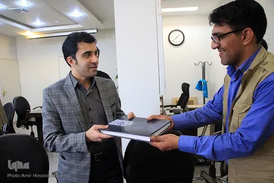نشست خبری حمیدرضا قمی سخنگوی شورای اسلامی شهر یزد