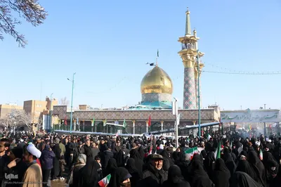راهپیمایی ۲۲ بهمن در همدان