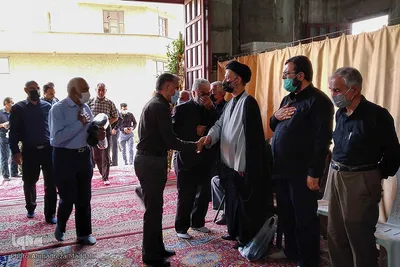 چهلمین روز درگذشت آیت‌الله فقیه در نی ریز فارس‎‎