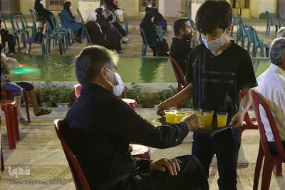 برگزاری مراسم سوگواری دهه آخر ماه صفر در مسجد تاریخی نصیرالملک شیراز‎‎