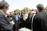 تشییع پیکر شهید هسته‌ای در یزد