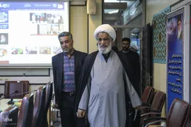بازدید آیت‌الله عباس کعبی از ایکنا
