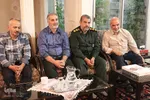دیدار و دلجویی گروه خادم الشهدای ملایر از مادر شهید منصور احمدی پور‎