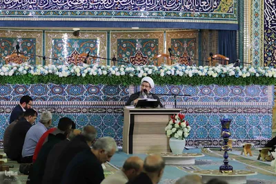 ترتیل خوانی قرآن کریم در مصلای امام خمینی (ره) تبریز
