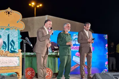 محفل قرآنی «ضیافت نور» در قمصر کاشان