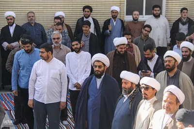 تجمع طلاب حوزه علمیه سمنان در حمایت از مقاومت فلسطین‎