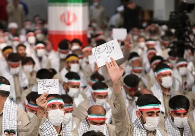 دیدار صدها تن از بسیجیان با رهبر معظم انقلاب اسلامی
