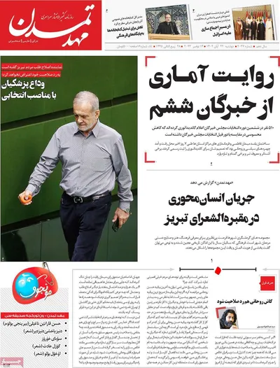 روزنامه مهد تمدن