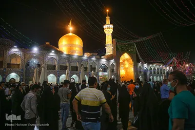 حال و هوای حرم مطهر رضوی در آستانه عید غدیر خم
