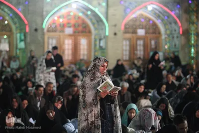 مراسم احیاء شب بیست ویکم رمضان در قزوین
