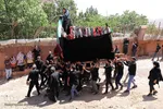 آیین سنتی «نخل‌گردانی» در روستای ابیانه نطنز