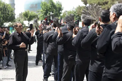 عزاداری عاشورای حسینی در کرج‎