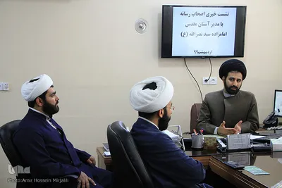 نشست خبری مدیر آستان مقدس امامزاده سیدنصرالله یزد