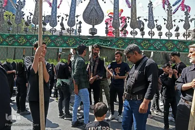 عزاداری روز شهادت امام رضا(ع) در مشهد