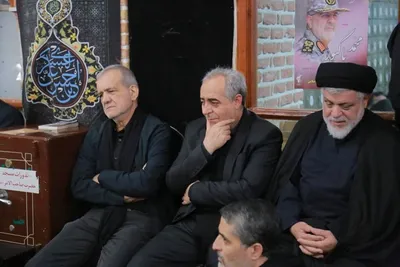 حضور رئیس جمهور در آیین‌های عاشورایی تبریز