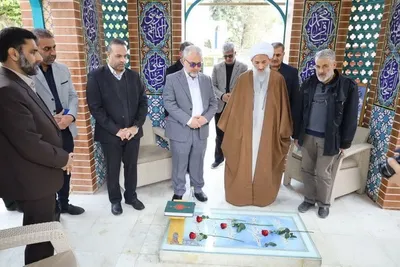 نشست نماینده ولی فقیه در مازندران با مدر کل صدا و سیمای مازندران