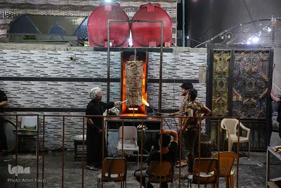 موکب کفیل زینب شیرازی ها در شهر نجف