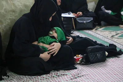 مراسم شیرخوارگان حسینی در یزد