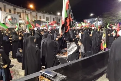 صد و دوازدهمین اجتماع «حماسه خیابان» در ششمین شب محرم در بابلسر برگزار شد