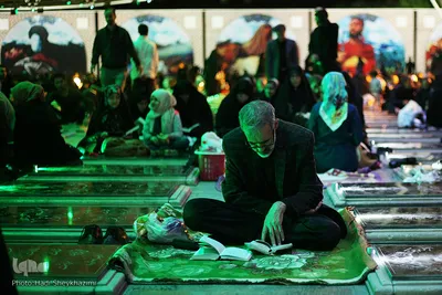 مراسم احیا شب بیست و سوم ماه رمضان در تبریز
