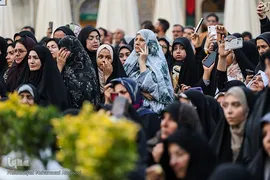 آیین سنتی «اذن عزا» در حرم مطهر امام رضا(ع)
