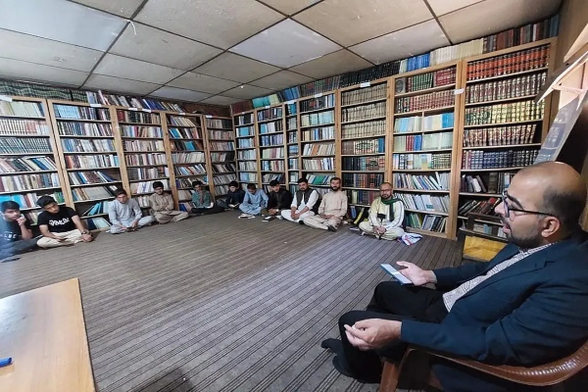 ایرانی بین الاقوامی قاری کے زیر اہتمام قرآنی ورکشاپ جاری